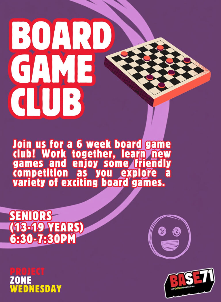 board game club for seniors